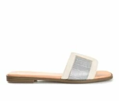 Women's Journee Collection Victorya Slip On Sandals
