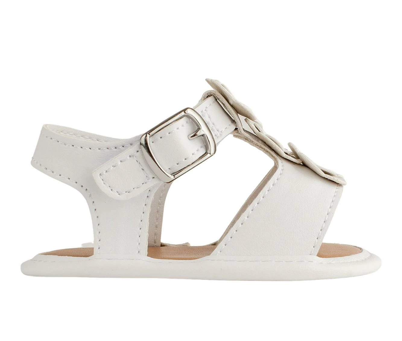 Girls' Baby Deer Infant Tammy Crib Shoe Sandals 4 Girls' Baby Deer Infant Tammy Crib Shoe Sandals - Image 2