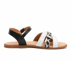 Girls' Olivia Miller Little Kid & Big Kid Leopard For Days Sandals