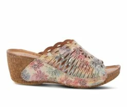 Women's SPRING STEP Justine Wedge Sandals