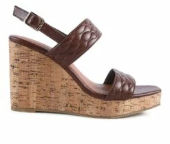 Women's London Rag Mohana Wedge Sandals