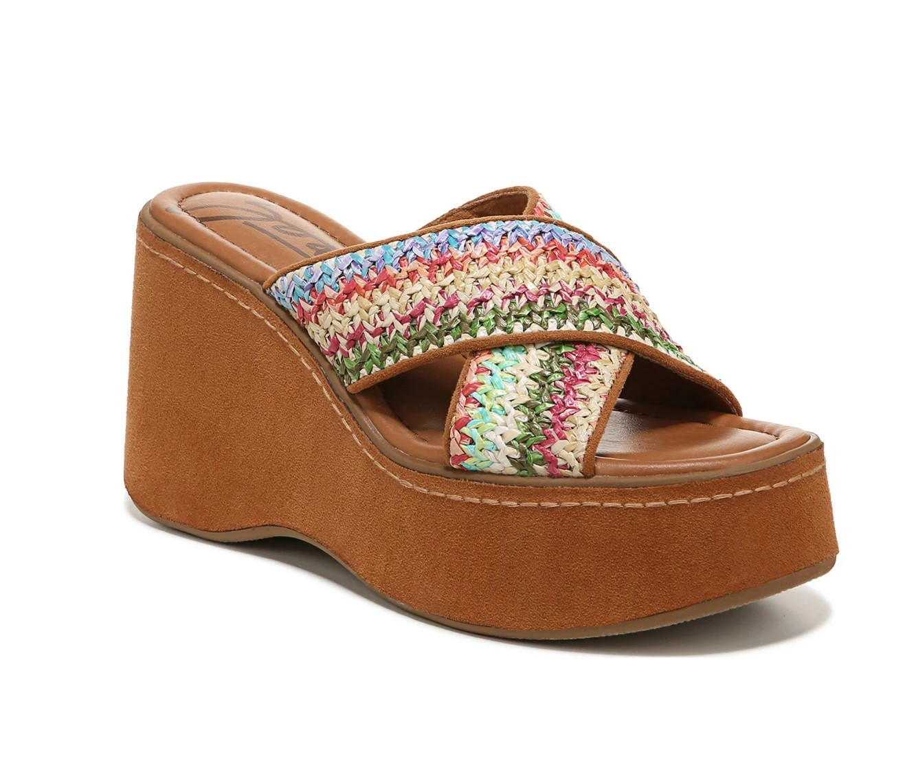 Women's Zodiac Nessa-Raffia Wedge Platform Sandals 5 Women's Zodiac Nessa-Raffia Wedge Platform Sandals - Image 3