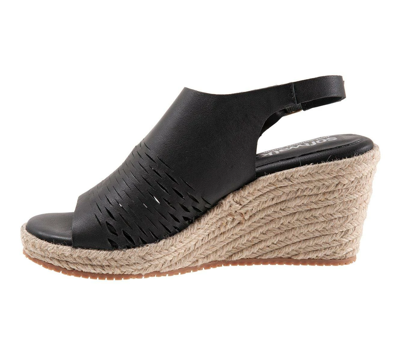 Women's Softwalk Hixson Espadrille Wedge Sandals 6 Women's Softwalk Hixson Espadrille Wedge Sandals - Image 4