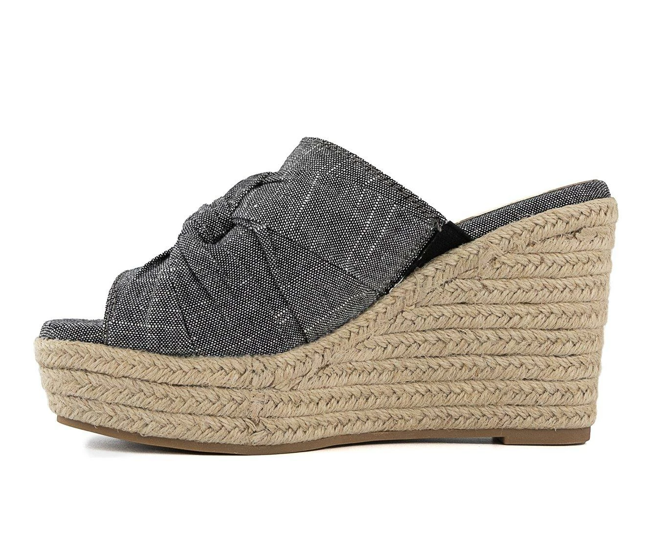 Women's Sugar Harlem Espadrille Wedge Sandals 6 Women's Sugar Harlem Espadrille Wedge Sandals - Image 4