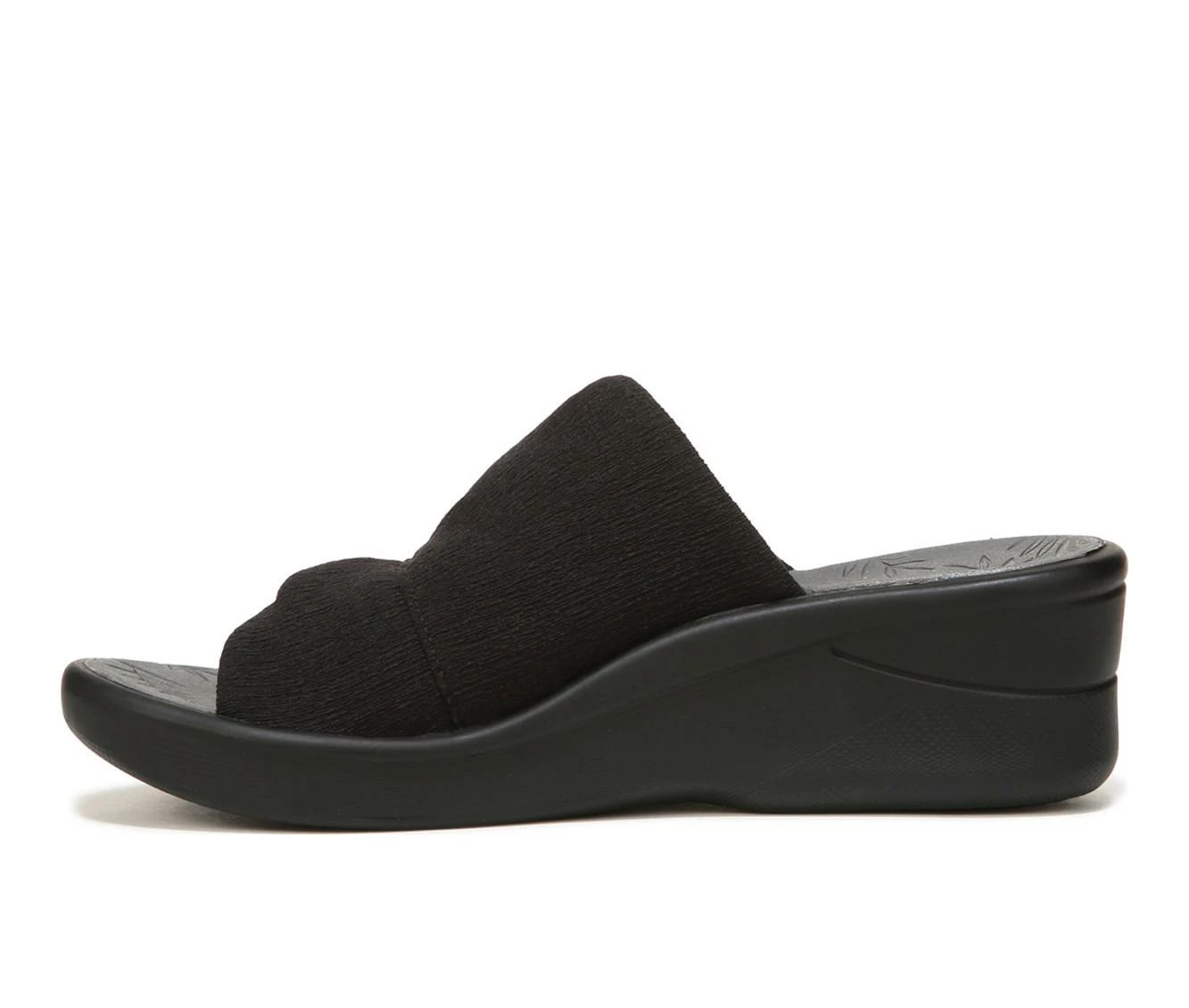 Women's BZEES Smile More Wedge Sandals 6 Women's BZEES Smile More Wedge Sandals - Image 4