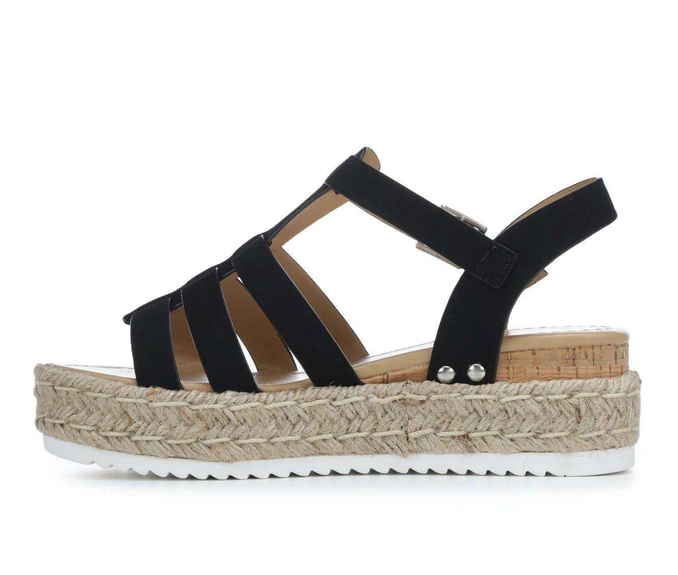 Women's Soda Trader Espadrille Wedge Sandals 6 Women's Soda Trader Espadrille Wedge Sandals - Image 4