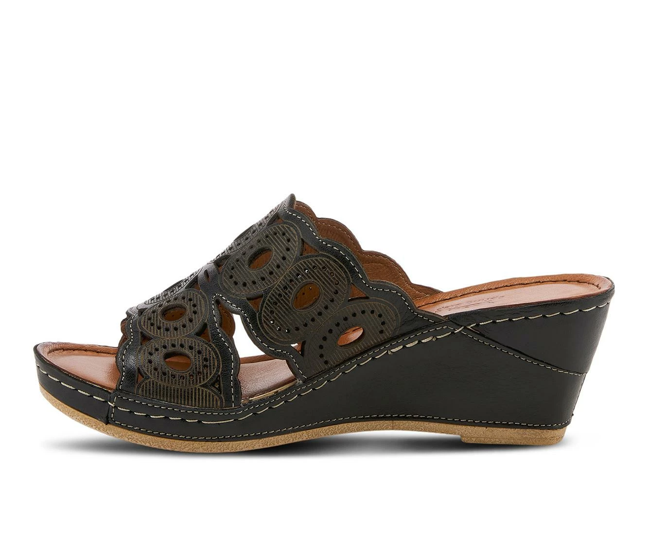 Women's SPRING STEP Labarnas Wedge Sandals 6 Women's SPRING STEP Labarnas Wedge Sandals - Image 4