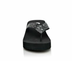 Women's Yellow Box Africa Wedge Flip-Flops -Shoe Styles Sales 2024 4 1045